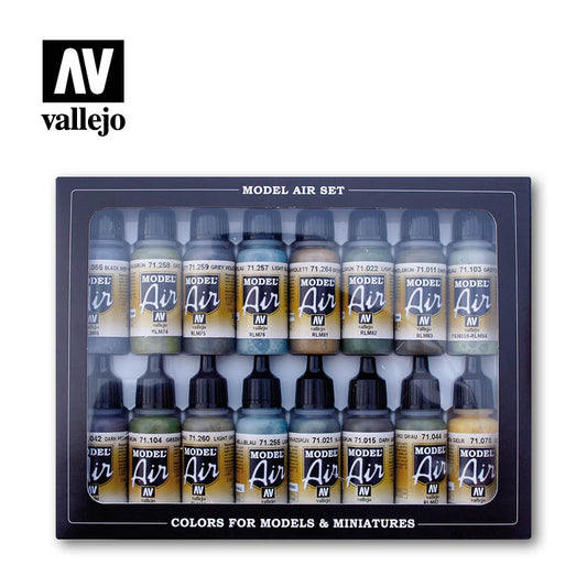 Vallejo Model Air RLM Colours Set