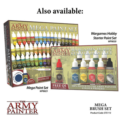 The Army Painter Wargames Mega Brush Set
