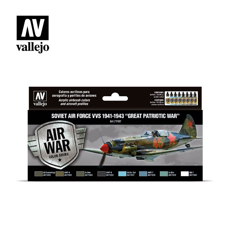 Vallejo Model Air Soviet Air Force (1941-43) Set