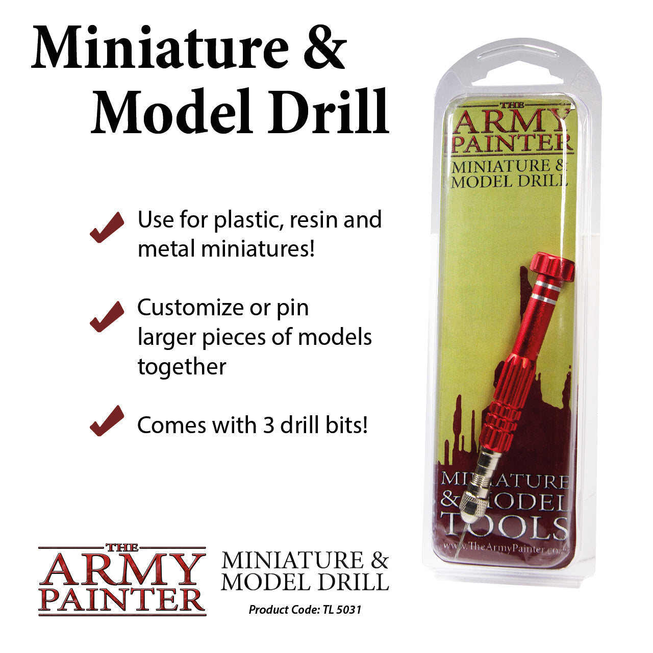 The Army Painter Minature & Model Drill