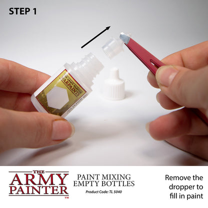 The Army Painter Paint Mixing Empty Bottles