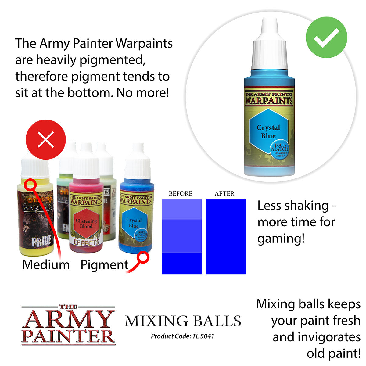 The Army Painter Mixing Balls