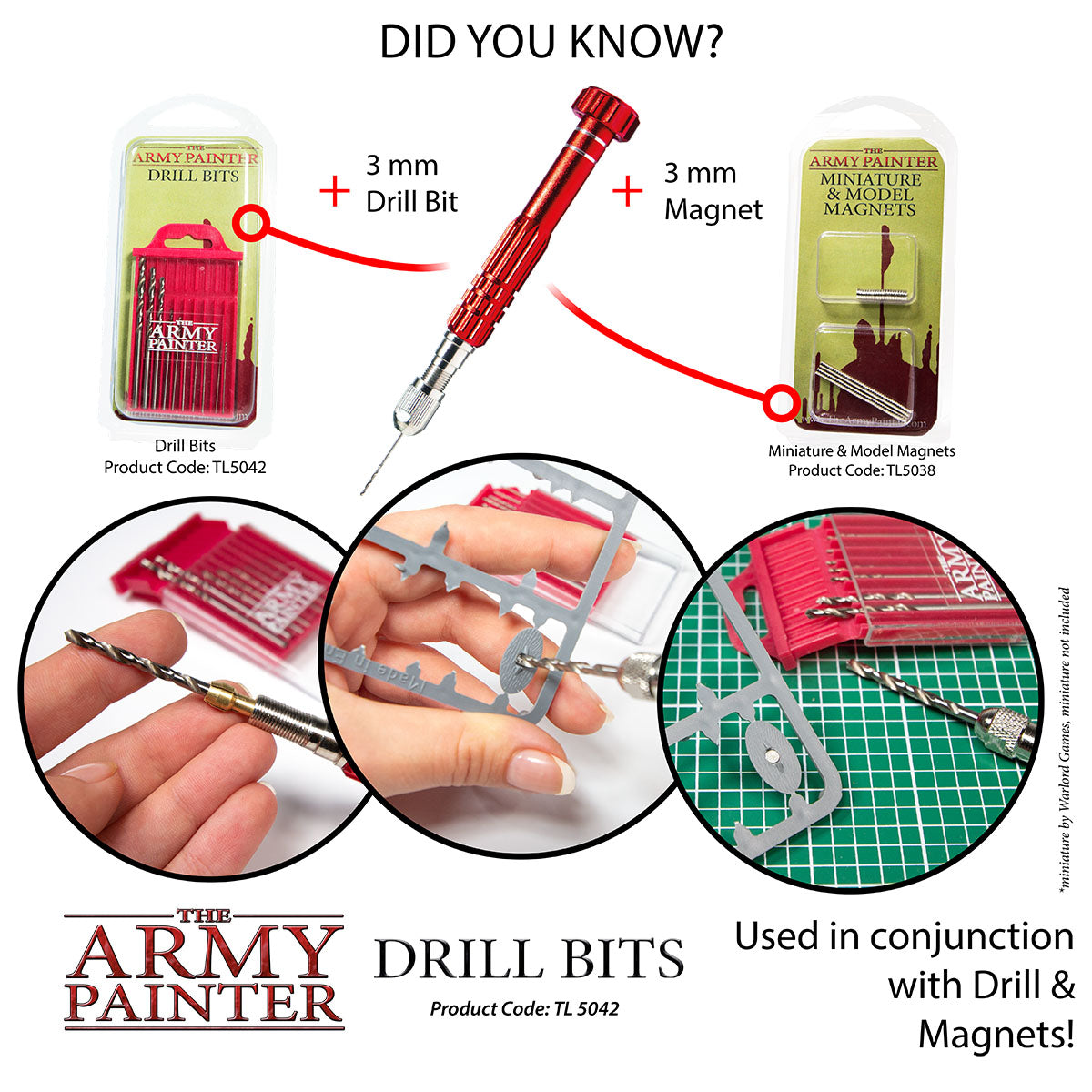 The Army Painter Drill Bits