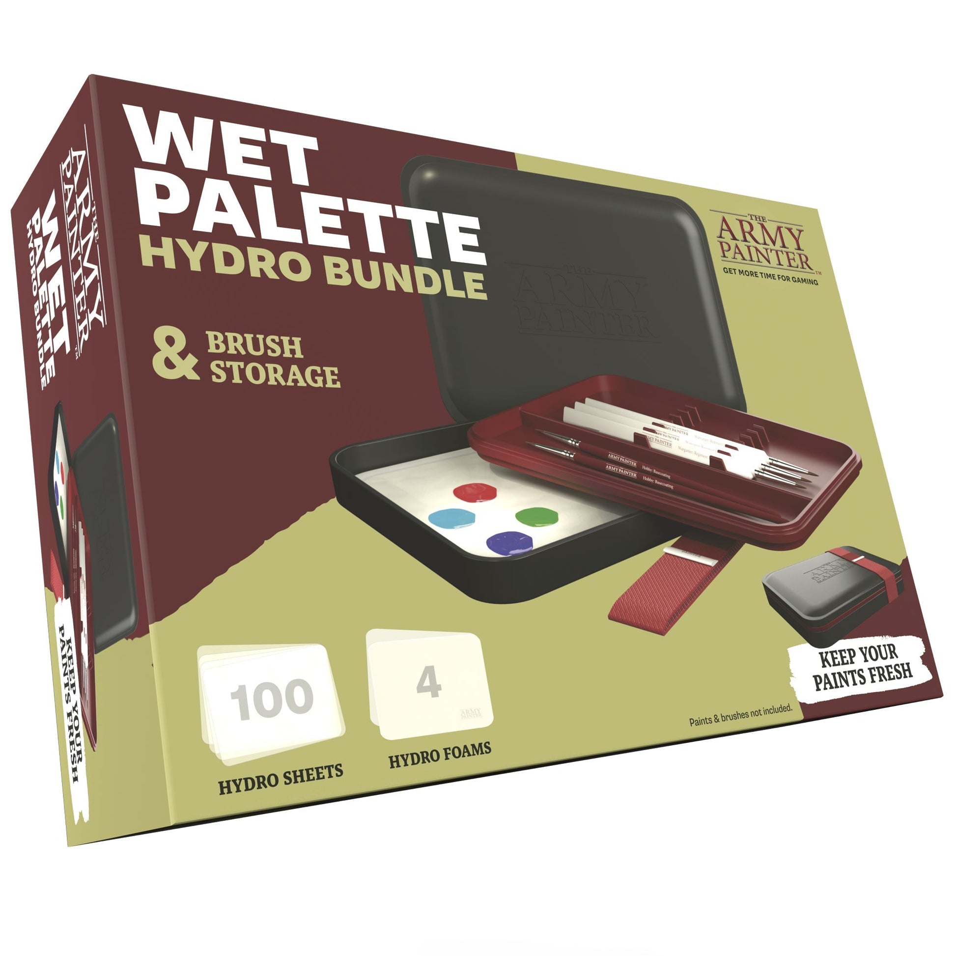 The Army Painter Wet Pallette Hydro Set