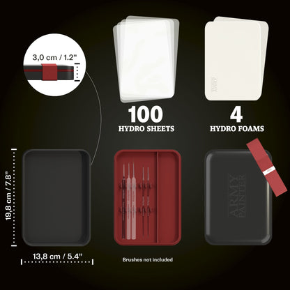 The Army Painter Wet Pallette Hydro Set