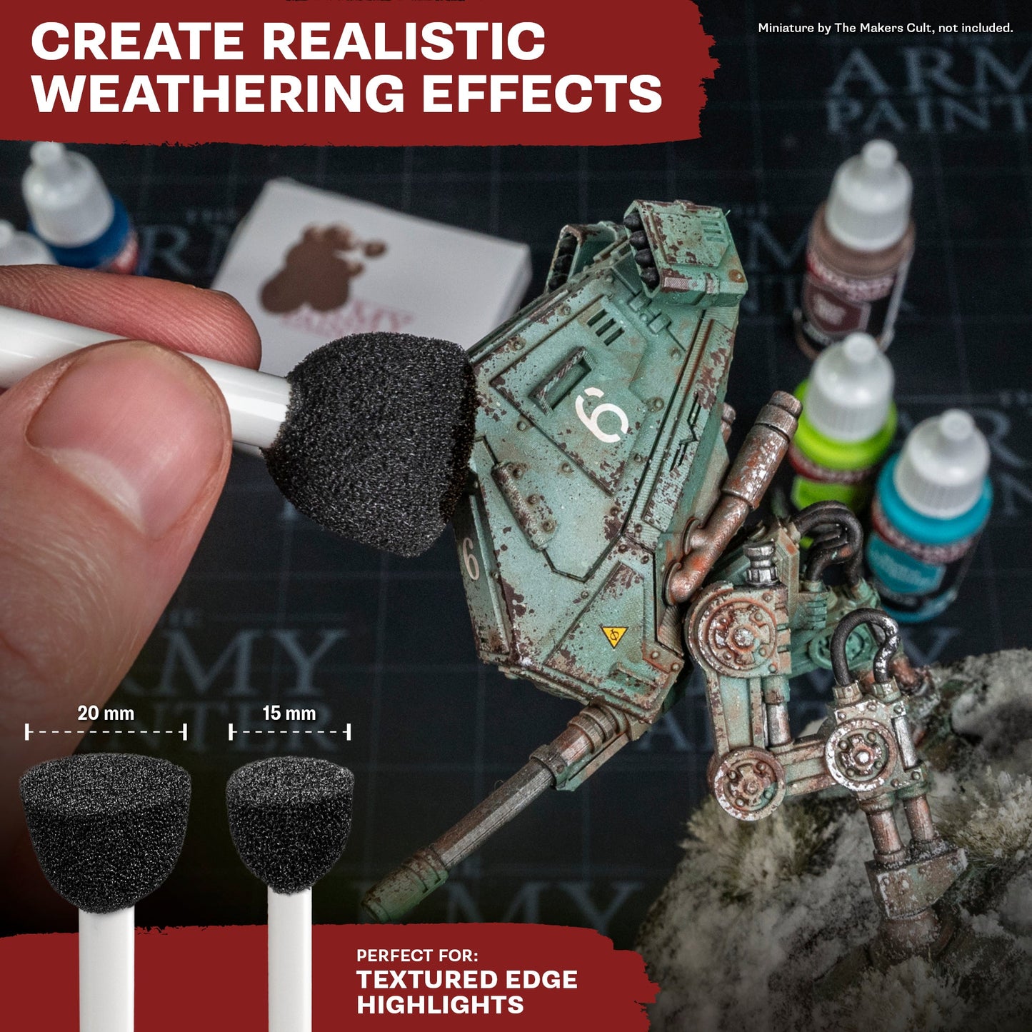 The Army Painter Chipping Brush Set