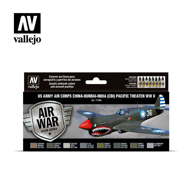 Vallejo Model Air US Army Air Corps (Pacific WWII) Set