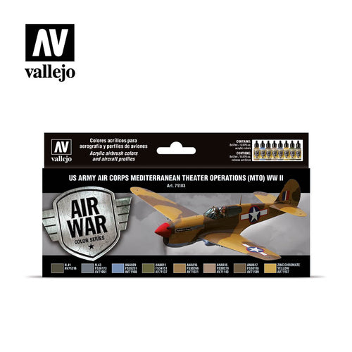 Vallejo Model Air US Army Air Corps (Mediterranean WWII) Set