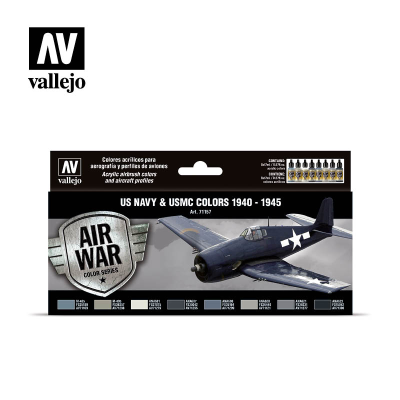 Vallejo Model Air US Navy and US Marines (1940-1945) Set