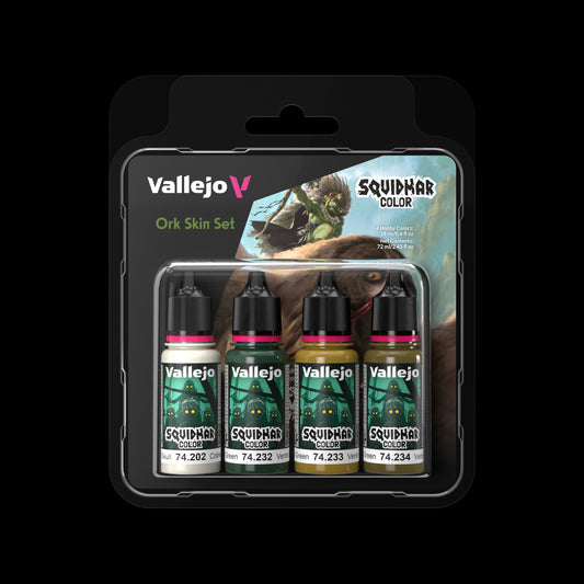Vallejo Squidmar Color Ork Skin Set