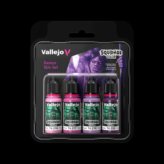 Vallejo Squidmar Color Demon Skin Set