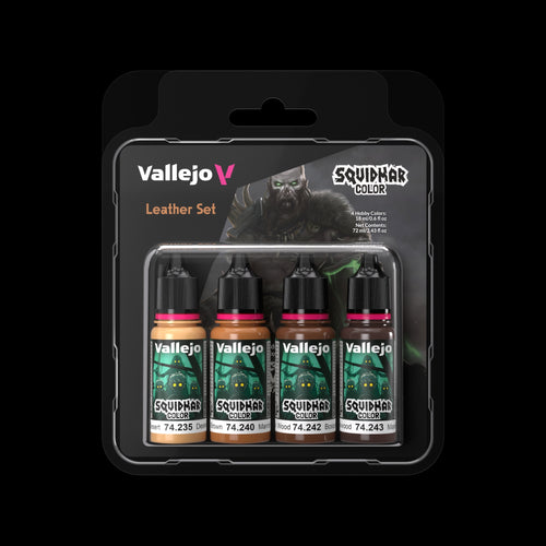 Vallejo Squidmar Color Leather Set