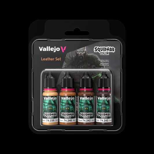 Vallejo Squidmar Color Leather Set