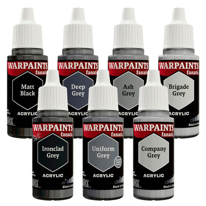 Warpaints Flexible Triad PLUS+: Blacks and Greys
