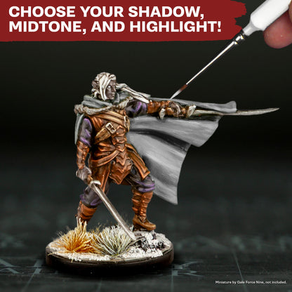 Warpaints Flexible Triad PLUS+: Blacks and Greys