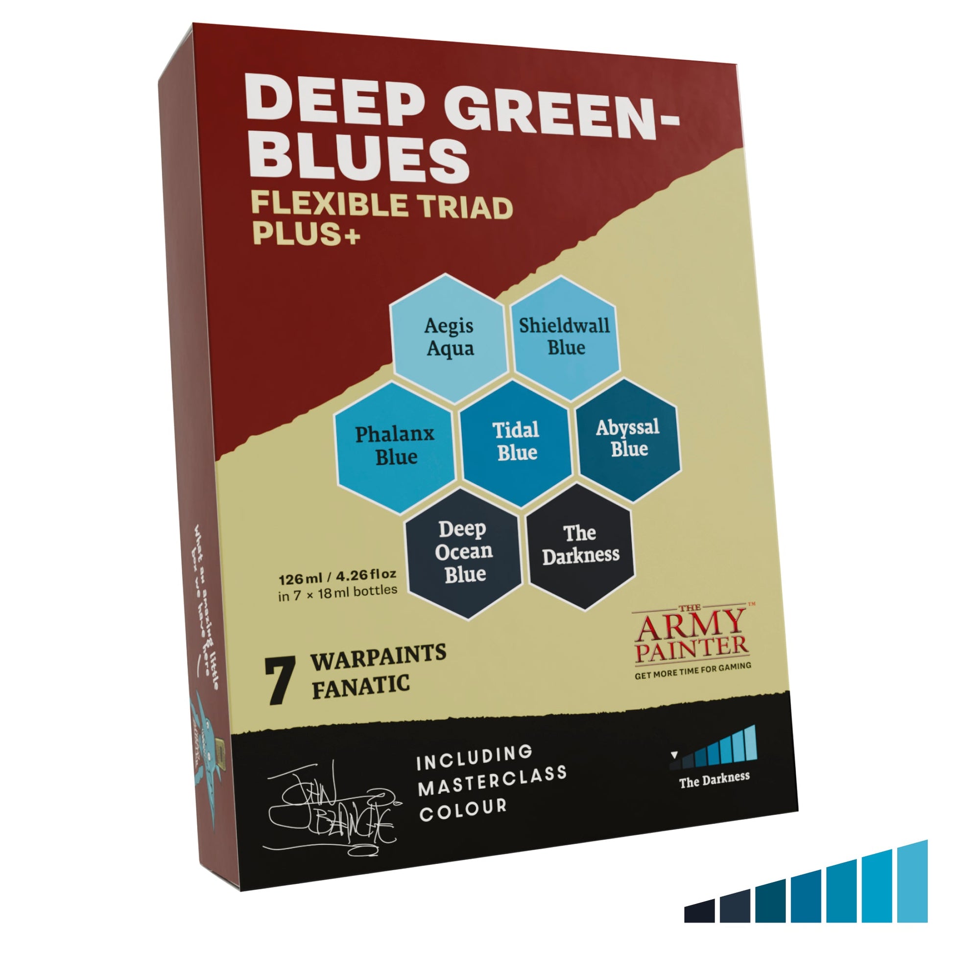 Warpaints Flexible Triad PLUS+: Deep Greens