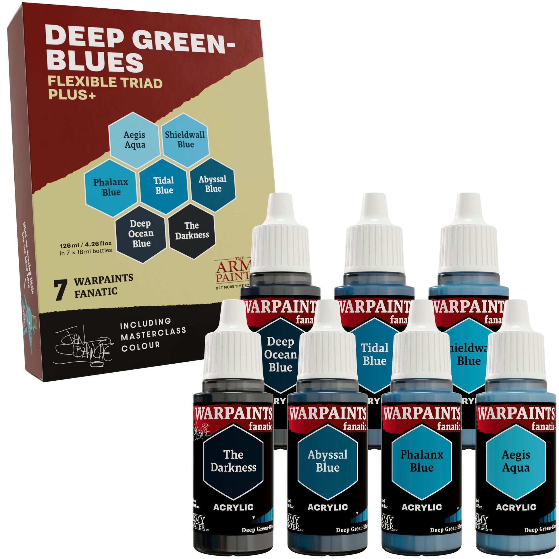 Warpaints Flexible Triad PLUS+: Deep Greens