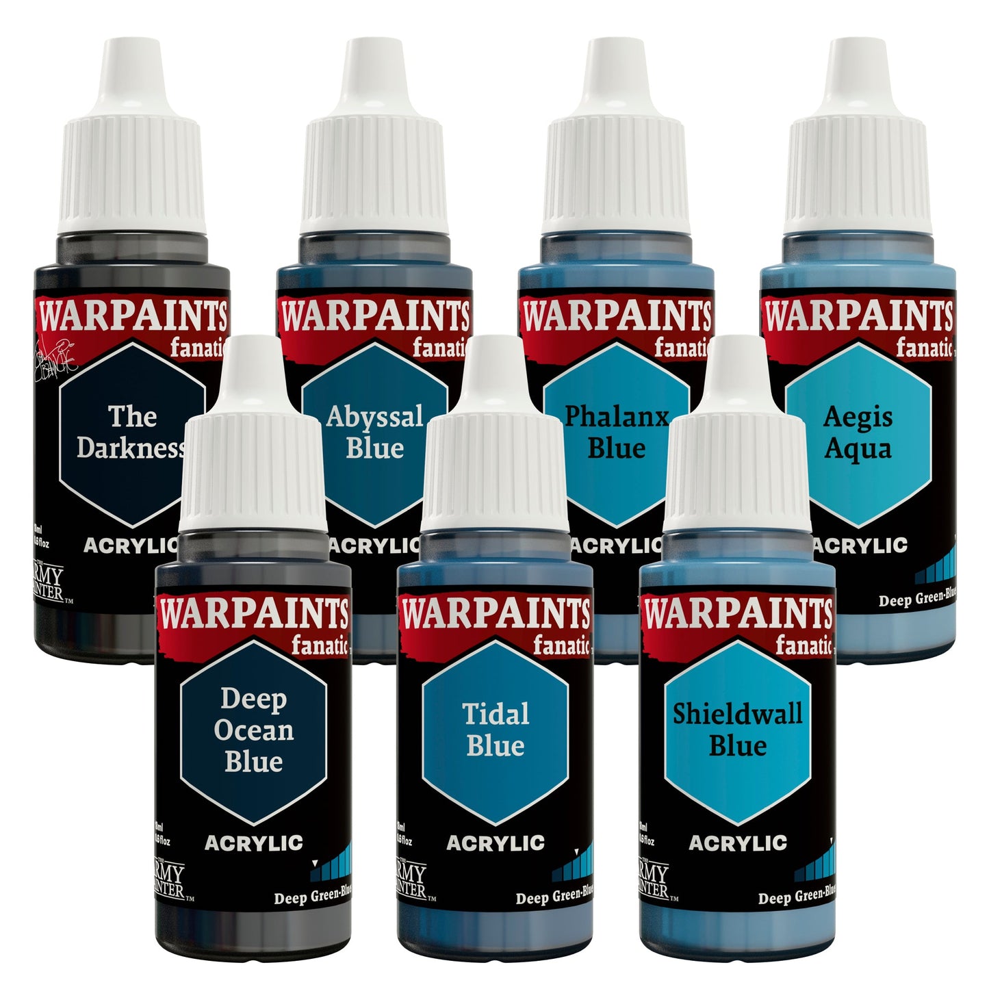 Warpaints Flexible Triad PLUS+: Deep Greens
