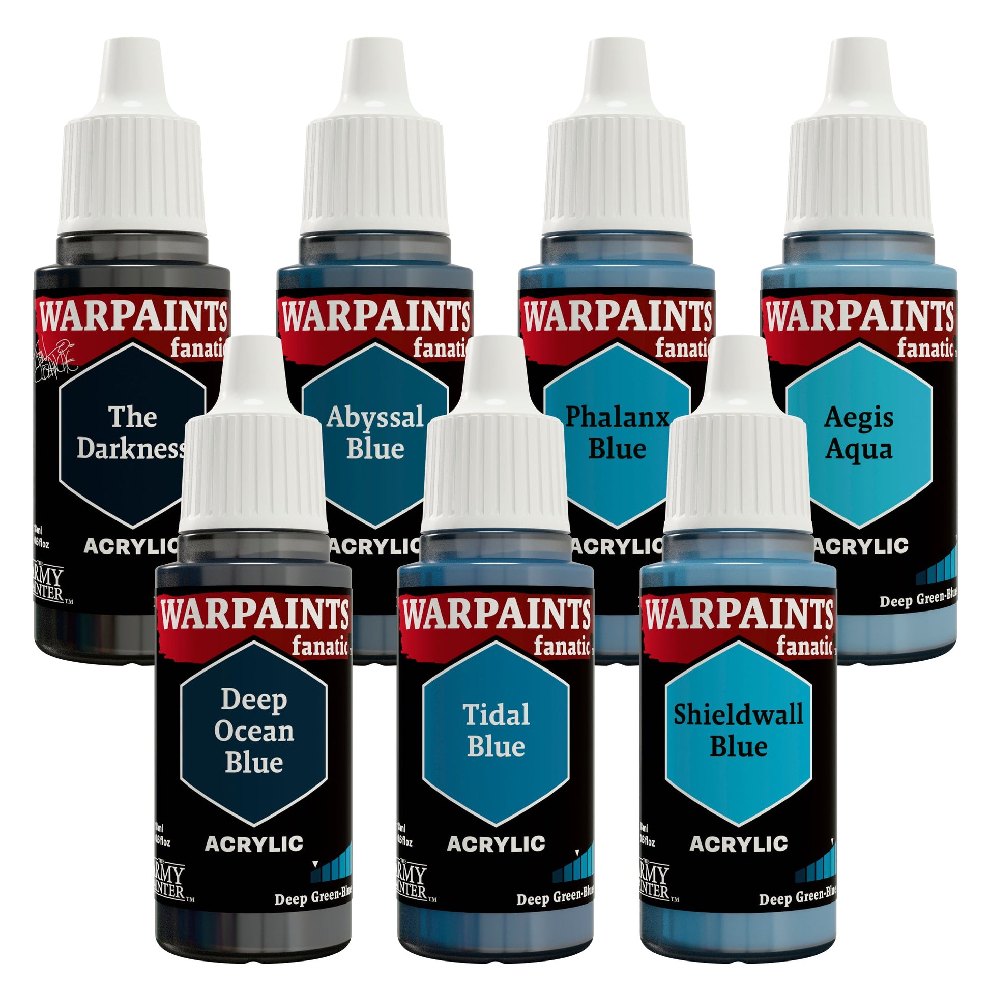 Warpaints Flexible Triad PLUS+: Deep Greens