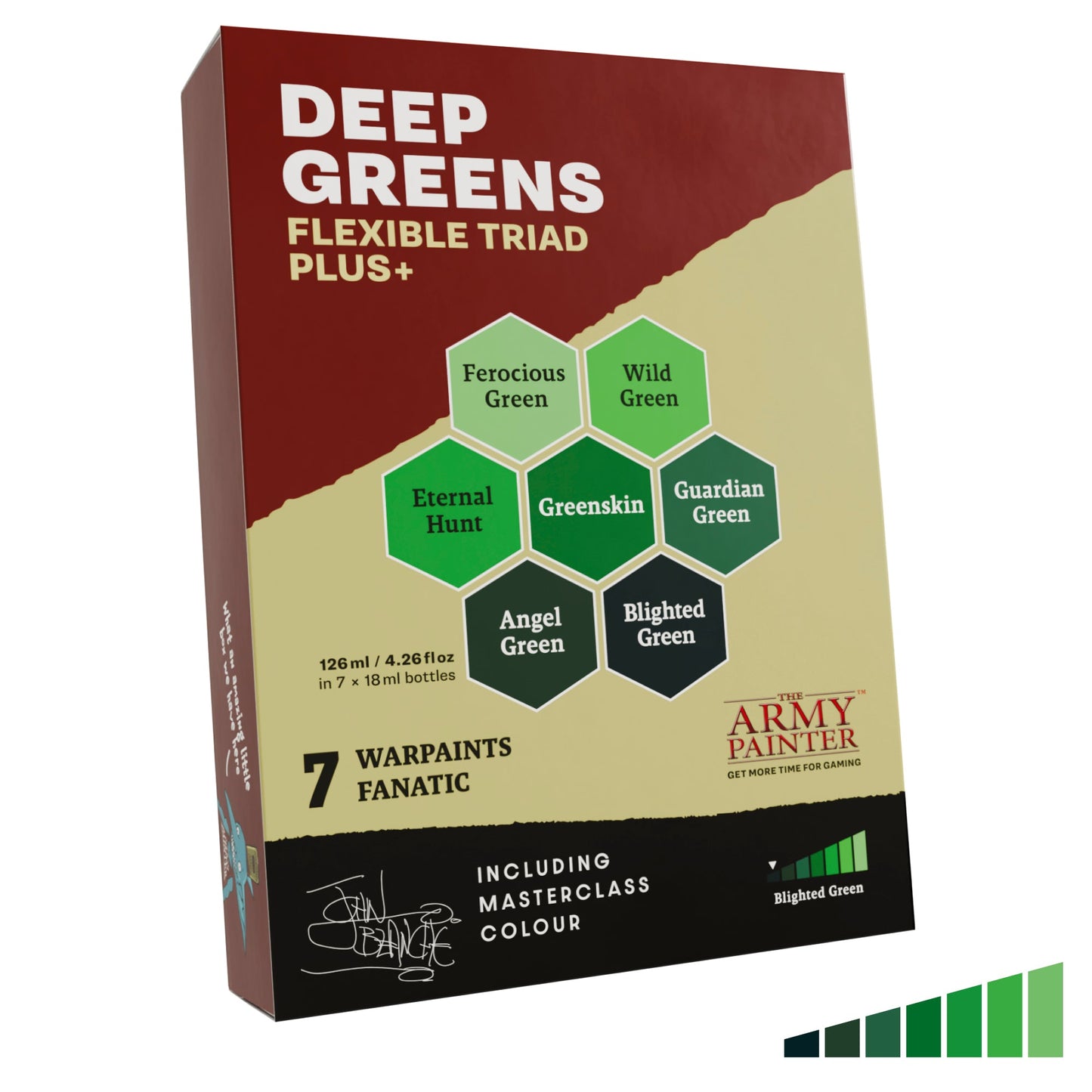 Warpaints Flexible Triad PLUS+: Deep Green-Blues