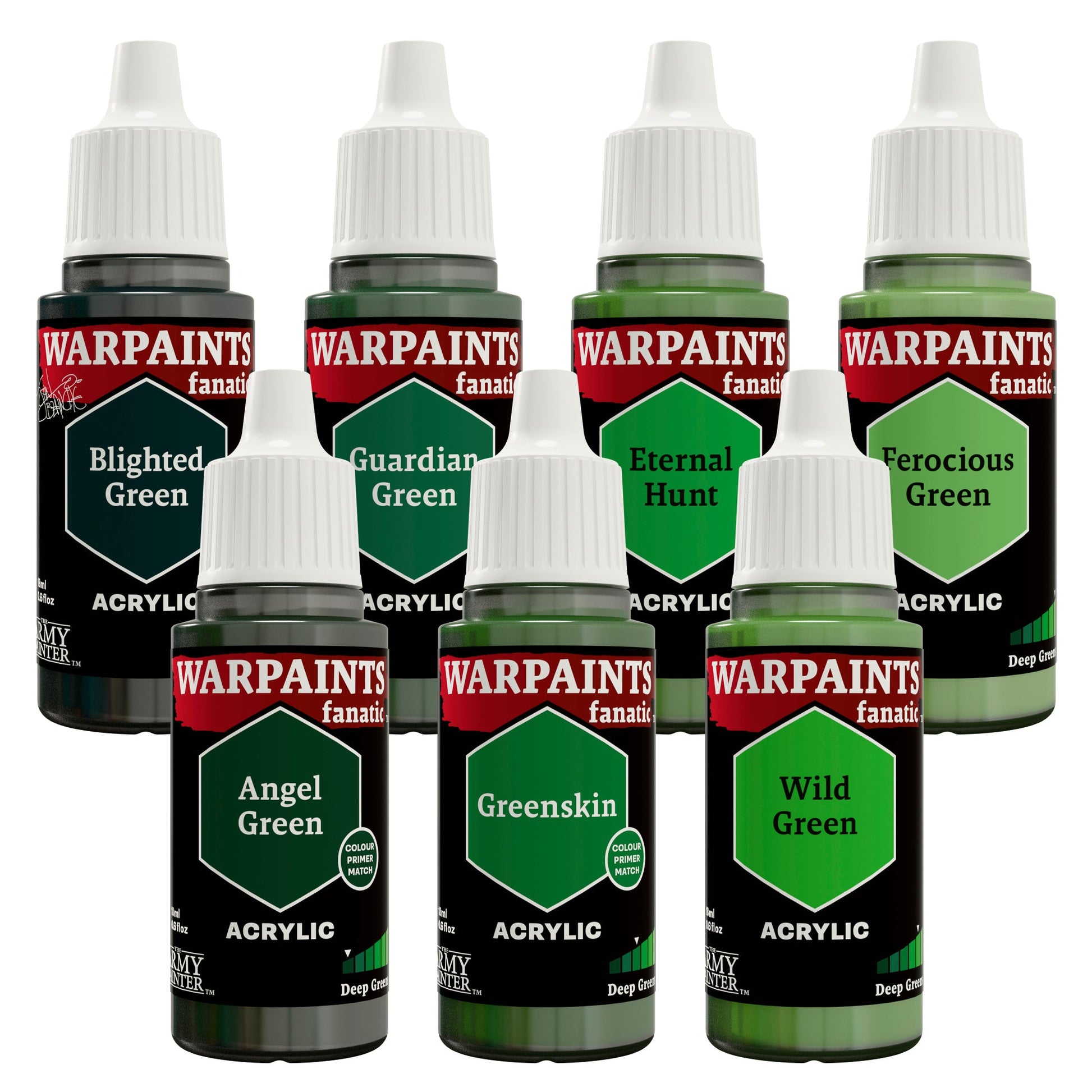 Warpaints Flexible Triad PLUS+: Deep Green-Blues