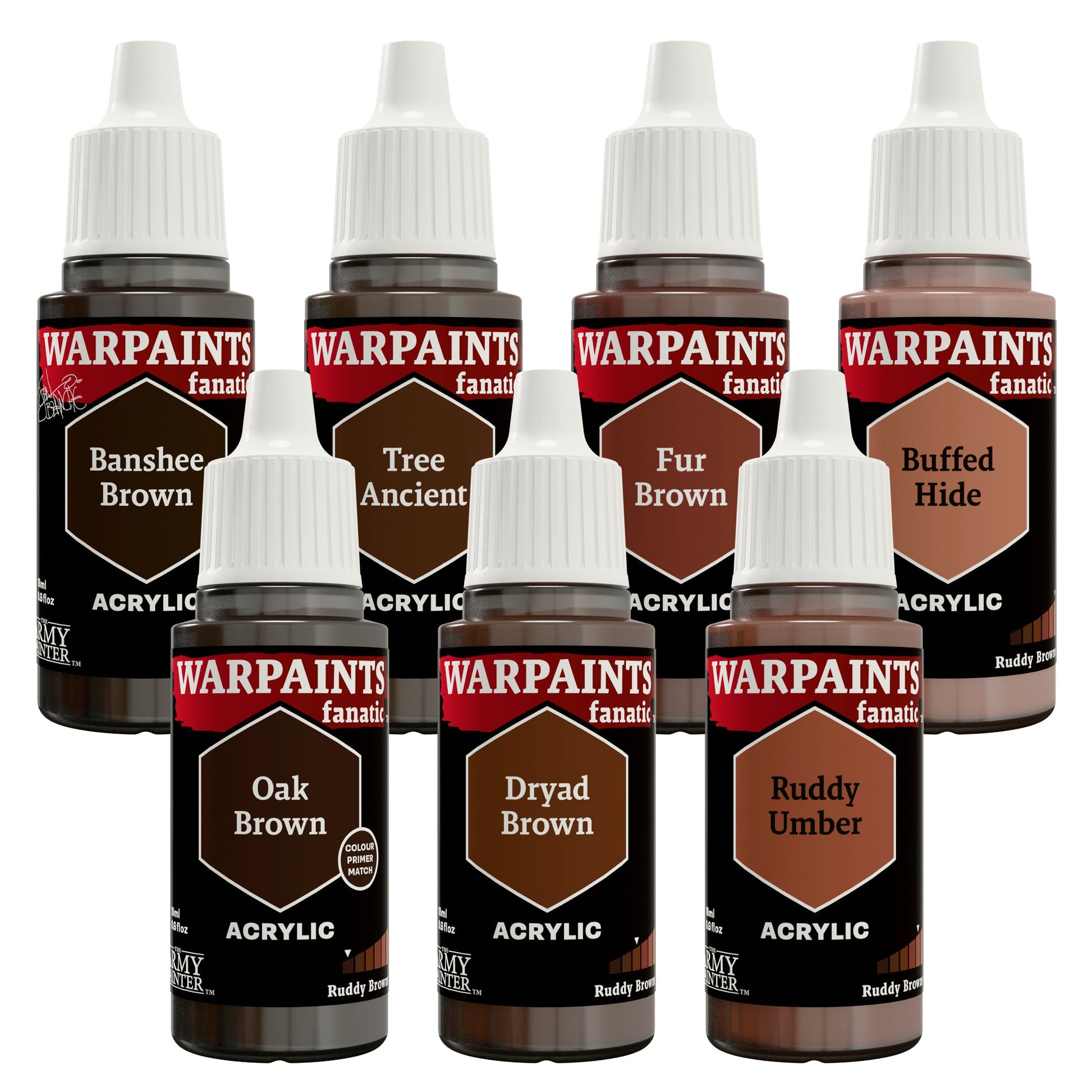 Warpaints Flexible Triad PLUS+: Ruddy Browns