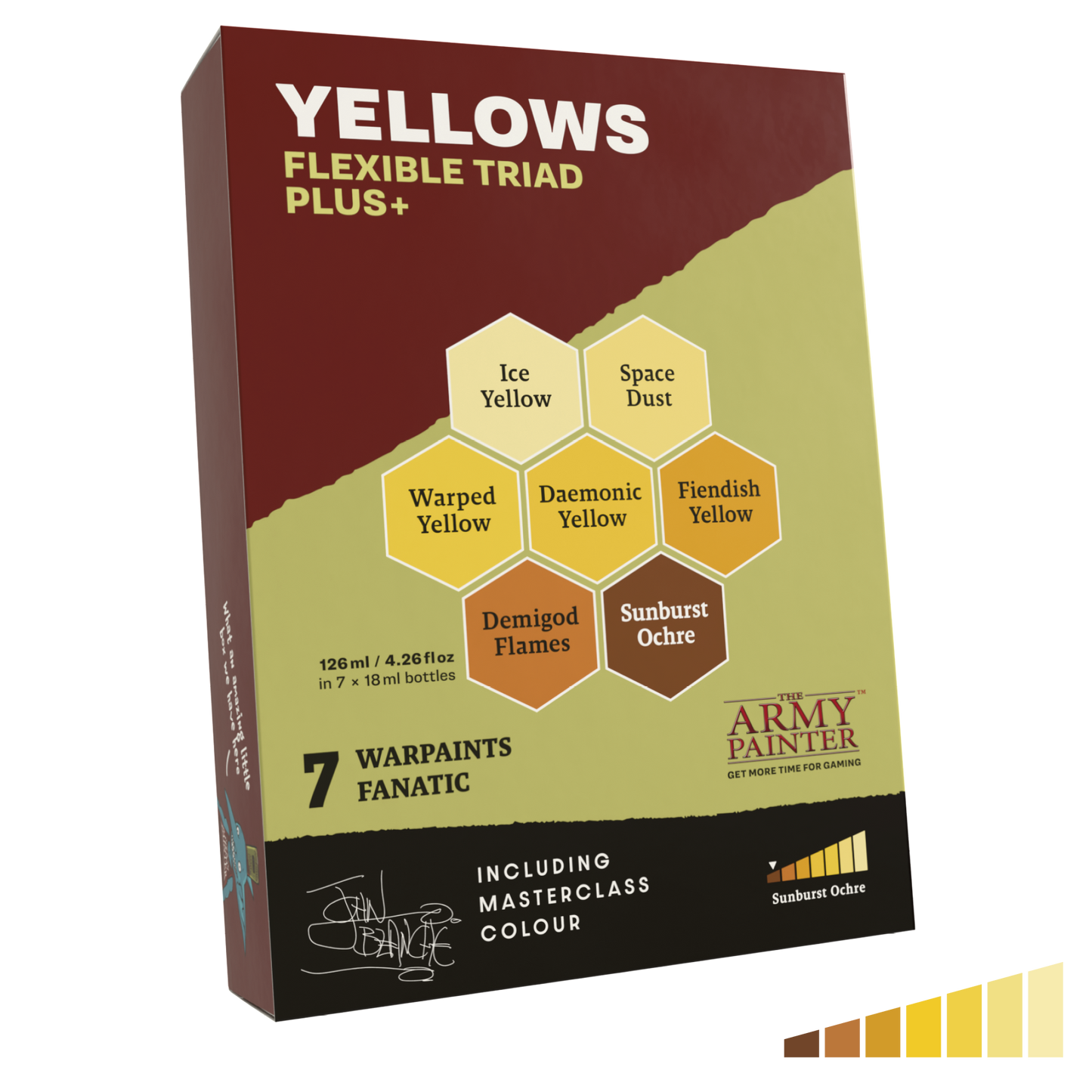 Warpaints Flexible Triad PLUS+: Yellows