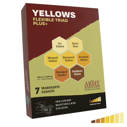 Warpaints Flexible Triad PLUS+: Yellows