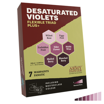 Warpaints Flexible Triad PLUS+: Desaturated Violets