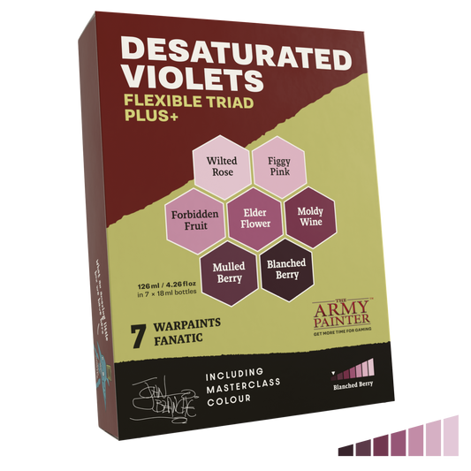 Warpaints Flexible Triad PLUS+: Desaturated Violets