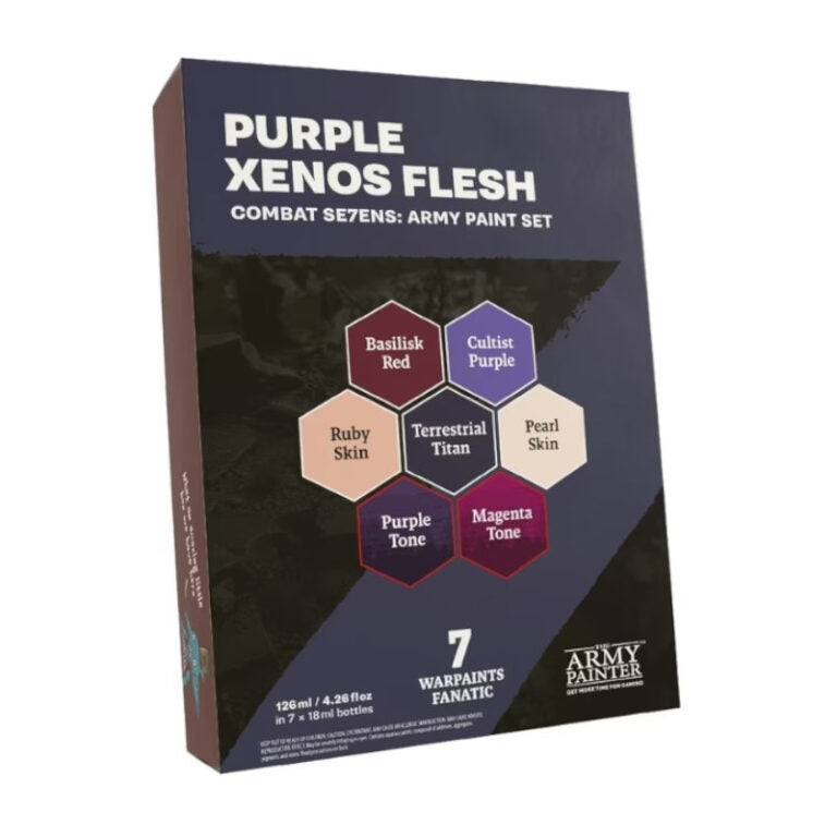 Warpaints Combat Se7ens: Purple Xenos Flesh
