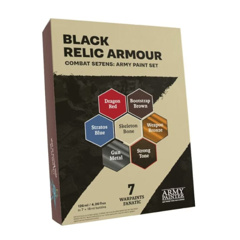 Warpaints Combat Se7ens: Black Relic Armour