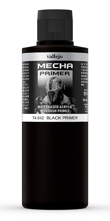 Vallejo Mecha Color Black Primer (200ml)