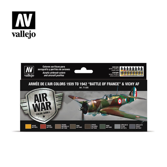 Vallejo Model Air Armée de l’Air Battle of France Colours (1939-42)
