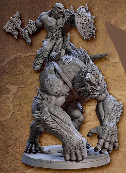 Bald Blackcrag Apefiend Rider B
