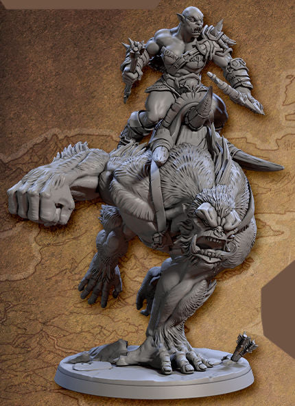 Bald Blackcrag Apefiend Rider C