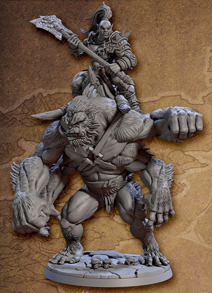 Bald Blackcrag Apefiend Rider D