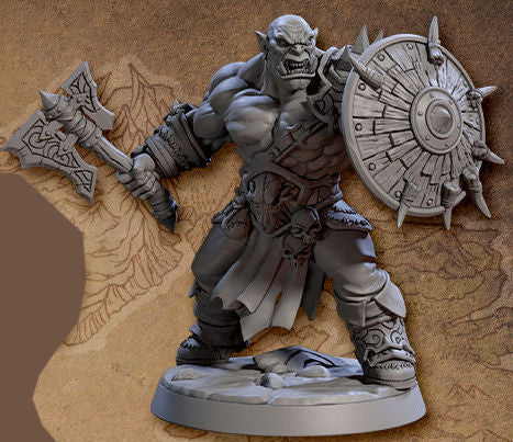 Bald Blackcrag Mountain Orc B