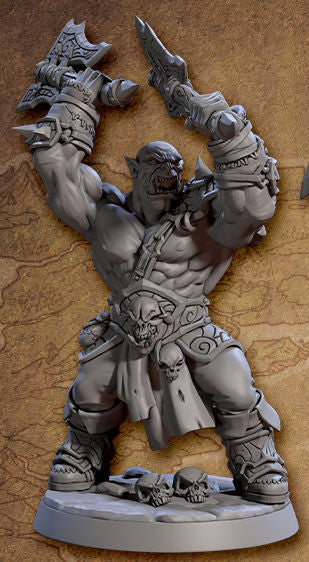 Bald Blackcrag Mountain Orc C