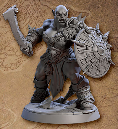 Bald Blackcrag Mountain Orc D