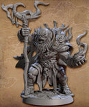 Lugzubur Doombringer the Orc Warlock with scenic base