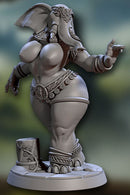 Gea the Elephorim Invoker [Pin Up] with scenic base