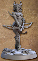 Aurora Darkember the Mezzalfiend Archer Beauty [Pin Up] with scenic base