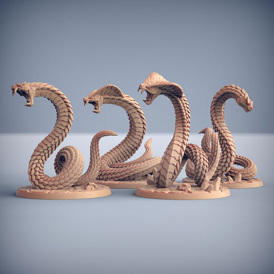 Giant Snakes (4x warriors)