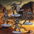 Helmed Skeletal Nephilim (4x warriors)