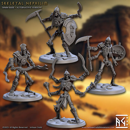 Helmed Skeletal Nephilim (4x warriors)