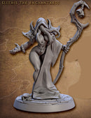 Slithis the Enchantress with scenic base