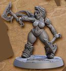 Runa the Dwarven Beauty [Pin Up] with scenic base