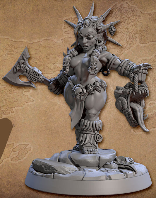 Thyra the Blood Priestess with scenic base