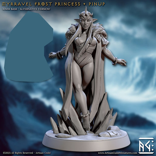 Myrravel the Frost Princess with scenic base